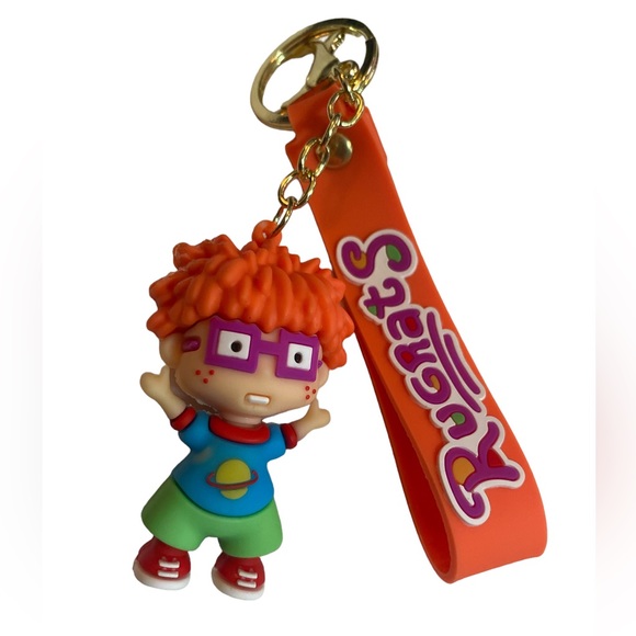 Chuckie ! Rugrats keychain use on you back pack purse or keys - Picture 1 of 5